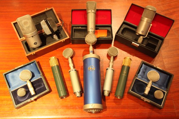 Hi-Jazz Microphones set-up (Forward Studios)